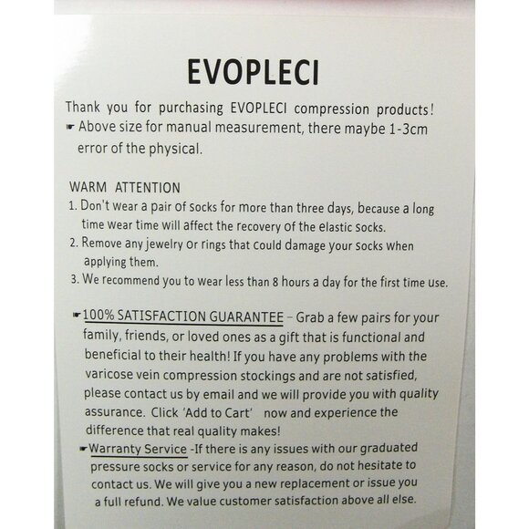 Medical Knee-High Wide Calf Open Toe Gray Compression Socks for Women& Men - Picture 3 of 7